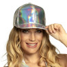 Kšiltovka disco stříbrná Kšiltovka disco stříbrná